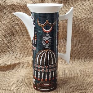 Portmeirion Magic City Coffee Pot VASE Susan Williams-Ellis MCM Retro Space Age